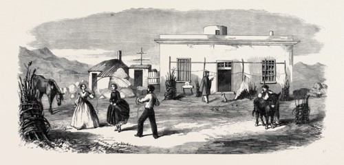 FRONT VIEW OF GARIBALDI'S HOUSE, CAPRERA