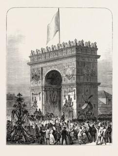 FRANCE: ARRIVAL OF THE PRESIDENT AT THE ARSENAL, CHERBOURG.