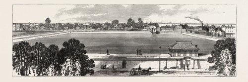 NEW JERSEY: NEW RESERVOIR ON BERGEN HEIGHTS, FOR THE SUPPLY OF JERSEY CITY
