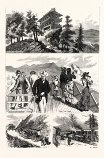 MARYLAND: ATTRACTIONS OF PENN-MAR PARK AND HIGH ROCK, IN WASHINGTON COUNTY