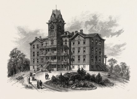 GEORGIA: NEW BUILDING OF THE CLARK UNIVERSITY, THE COLORED COLLEGE OF THE SOUTH, AT ATLANTA,