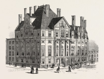 ARCHITECTURAL PROGRESS OF NEW YORK CITY. NEW QUARTERS OF THE UNION LEAGUE CLUB ON FIFTH AVENUE