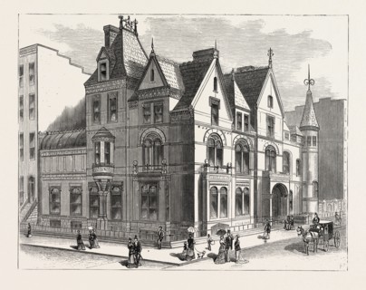 ARCHITECTURAL PROGRESS OF NEW YORK: RESIDENCE OF FREDERICK W. STEVENS, ON FIFTH AVENUE AND