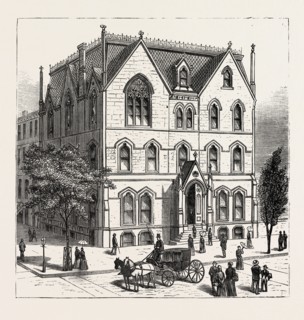 NEW YORK: THE NEW RESIDENCE OF CARDINAL M'CLOSKEY