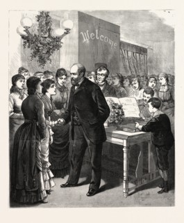 OHIO: BIRTHDAY RECEPTION, BY THE STUDENTS OF THE LAKE ERIE SEMINARY AT PAINESVILLE, TO