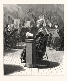 PENNSYLVANIA: THE LIFE CLASS IN THE PHILADELPHIA SCHOOL OF DESIGN FOR WOMEN