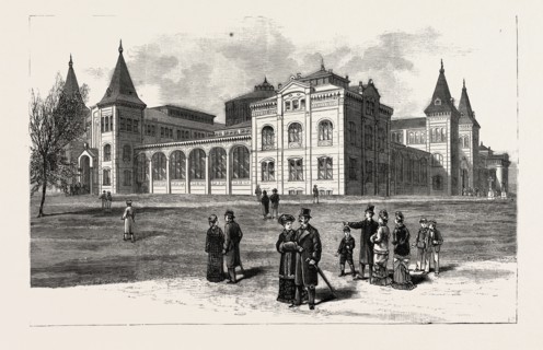 DISTRICT OF COLUMBIA: THE NEW BUILDING OF THE NATIONAL MUSEUM AT WASHINGTON.