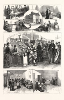 PENNSYLVANIA: AN AFTERNOON IN THE INDUSTRIAL HOME FOR BLIND WOMEN, PHILADELPHIA