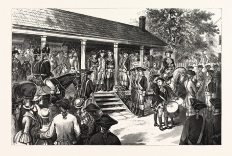 NEW YORK: CENTENNIAL OF THE CAPTURE OF MAJOR ANDRÃâ, AT TARRYTOWN, SEPT. 23RD, THE LAST PHASE OF