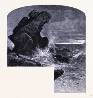 The Pulpit Rock, Nahant, East Coast, United States of America