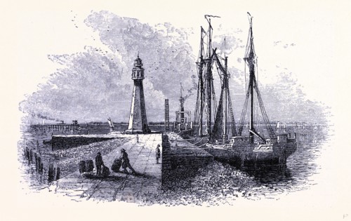 A lighthouse at Buffalo, United States of America