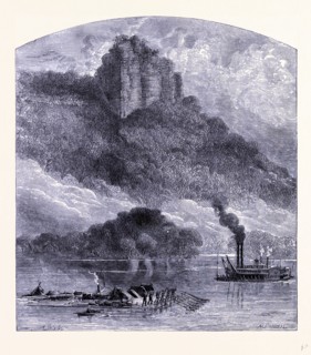 Chimney Rock near Fountain City, United States of America