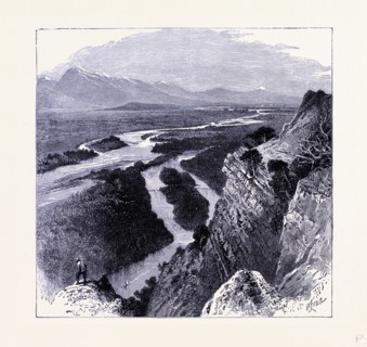 The Yellowstone river, United States of America