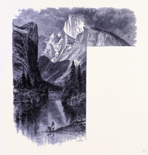 Yosemite National Park, Half Dome and the Miriad River, United States of America