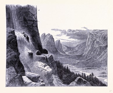 The foot of the Sentinel Rock, United States of America