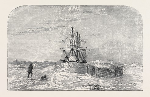 H.M.S. "ENTERPRISE" IN WINTER QUARTERS, CAMDEN BAY