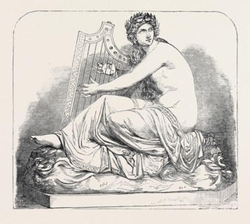 "THE QUEEN OF THE WATERS TUNING HER HARP TO CELEBRATE THE ALLIANCE OF THE WESTERN POWERS."