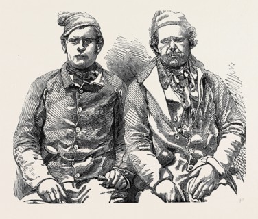 INVALIDED SOLDIERS BEFORE THE HOSPITAL BARRACKS, AT BROMPTON.