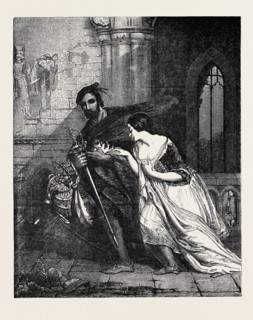 "THE GOW CHROM AND LOUISE" PAINTED BY R.S. LAUDER, FROM THE EXHIBITION OF THE NATIONAL INSTITUTION