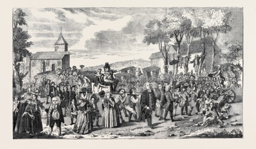 THE DUNMOW PROCESSION, JUNE 20, 1751