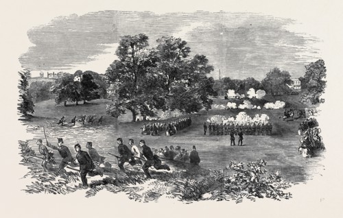 GRAND FIELD DAY OF THE RIFLE CORPS, AT TORQUAY