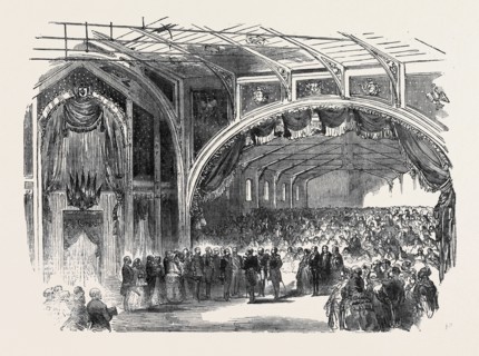 THE QUEEN'S VISIT TO PARIS, WAITING THE ARRIVAL OF HER MAJESTY AT THE BOULOGNE RAILWAY STATION