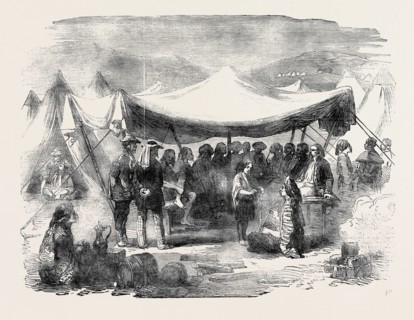 THE WAR IN THE CRIMEA: CROATS' CAMP AT BALACLAVA