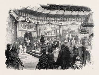 THE SEVRES COURT, IN THE PARIS UNIVERSAL EXHIBITION