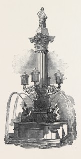 FOUNTAIN FOR THE CITY OF CONCEPCION, SOUTH AMERICA.