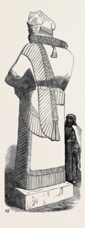 RECENT DISCOVERIES AT NINEVEH: COLOSSAL STATUE