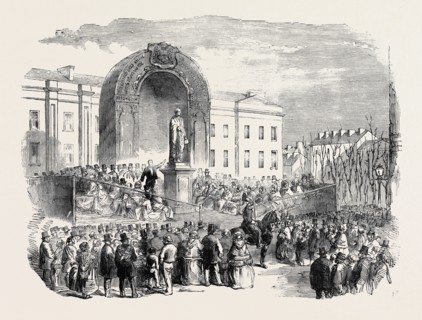 INAUGURATION OF THE STATUE OF THE LATE EARL OF BELFAST, AT BELFAST