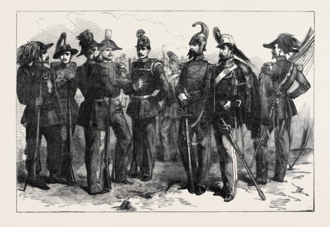 CAVALRY AND INFANTRY OF THE SARDINIAN ARMY