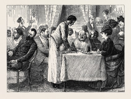 PICTURES OF PARISIAN LIFE: AT A CAFÃƒâ€°-RESTAURANT