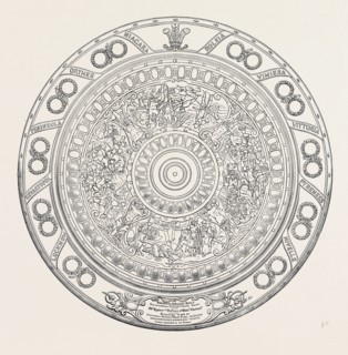 CHALLENGE SHIELD OF THE 82ND REGIMENT, PRINCE OF WALES'S VOLUNTEERS