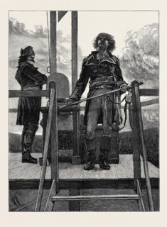"NINETY THREE" WHEN THE SUN ROSE; He stood on the scaffold lost in thought. That place of