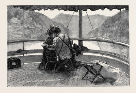 AN AUTUMN TOUR IN SWITZERLAND: ON THE RHINE BOAT, THE BRIDE AND BRIDEGROOM