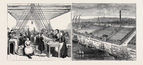 BARROW-IN-FURNESS: ITS HISTORY AND ITS INDUSTRIES, MEETING OF THE IRON AND STEEL INSTITUTE: LEFT