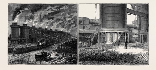 BARROW-IN-FURNESS: ITS HISTORY AND ITS INDUSTRIES, MEETING OF THE IRON AND STEEL INSTITUTE: LEFT