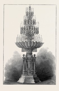 COLOSSAL CRYSTAL FOUNTAIN MADE FOR THE MAHARAJAH OF PUTTIALA, India