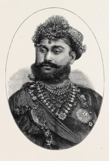 HIS HIGHNESS THE MAHARAJAH HOLKAR, OF INDORE, CENTRAL INDIA