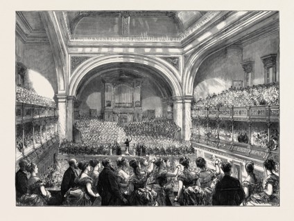 EVENING CONCERT AT THE PHILHARMONIC HALL, RECEPTION OF H.R.H. THE DUKE OF EDINBURGH