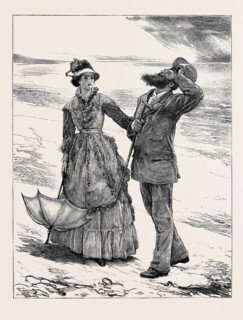 IMAGE ACCOMPANYING "THE LAW AND THE LADY: A Novel" BY WILKIE COLLINS, CHAPTER IV, ON THE WAY HOME,