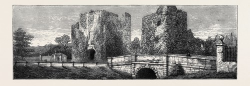 THE CASTLE OF THE GERALDINES, MAYNOOTH