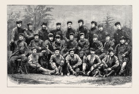 THE AUSTRIAN POLAR EXPEDITION: OFFICERS AND MEN OF THE EXPEDITION