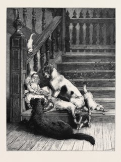 THE DOGS' CHRISTMAS DINNER