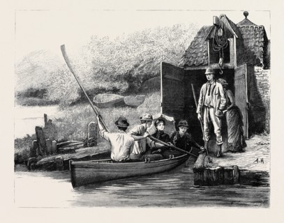 KIT, A MEMORY; BY JAMES PAYN: The barge was got ready first; Mrs. Medway and Trenna placed