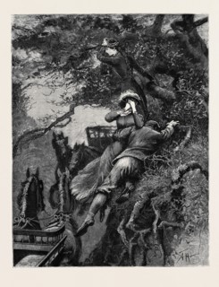 KIT, A MEMORY; BY JAMES PAYN: Hugging her to his breast, he leapt not at the branch, but at the