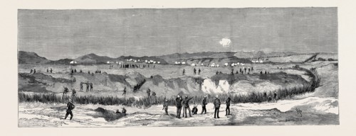THE WAR IN EGYPT: THE ENGAGEMENT AT CHALOUF ON THE SUEZ CANAL, AUGUST 20