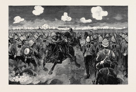 THE WAR IN EGYPT: THE ADVANCE OF THE DUKE OF CONNAUGHT'S BRIGADE, TEL-EL-KEBIR, SEPTEMBER 13, The