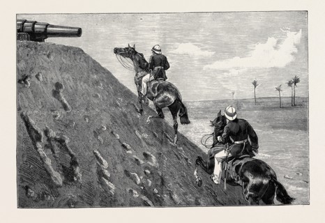 THE RECENT CAMPAIGN IN EGYPT, THE FORTS IN ABOUKIR BAY: GETTING INTO A FORT AT ABOUKIR BAY, The